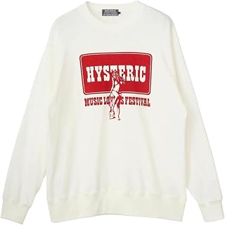 [HYSTERIC GLAMOUR] （ヒステリックグラマー） MUSIC LOVERS FESTIVAL Tシャツ 02261CL05 WHITE・BLACK size S/M/L/XL