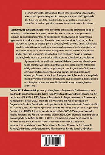 Estabilidade de Taludes com Exercícios Resolvidos