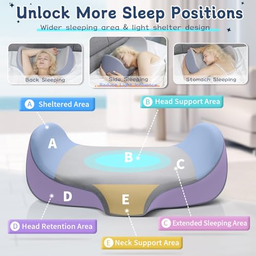Cervical Neck Pillow, Ergonomic Pillows Side Sleeper Pillows for Adults - image 5