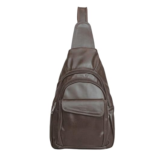 Bolsa de couro transversal masculina 100% legítimo elegante casual 013 preta e marrom dia a dia para trabalho