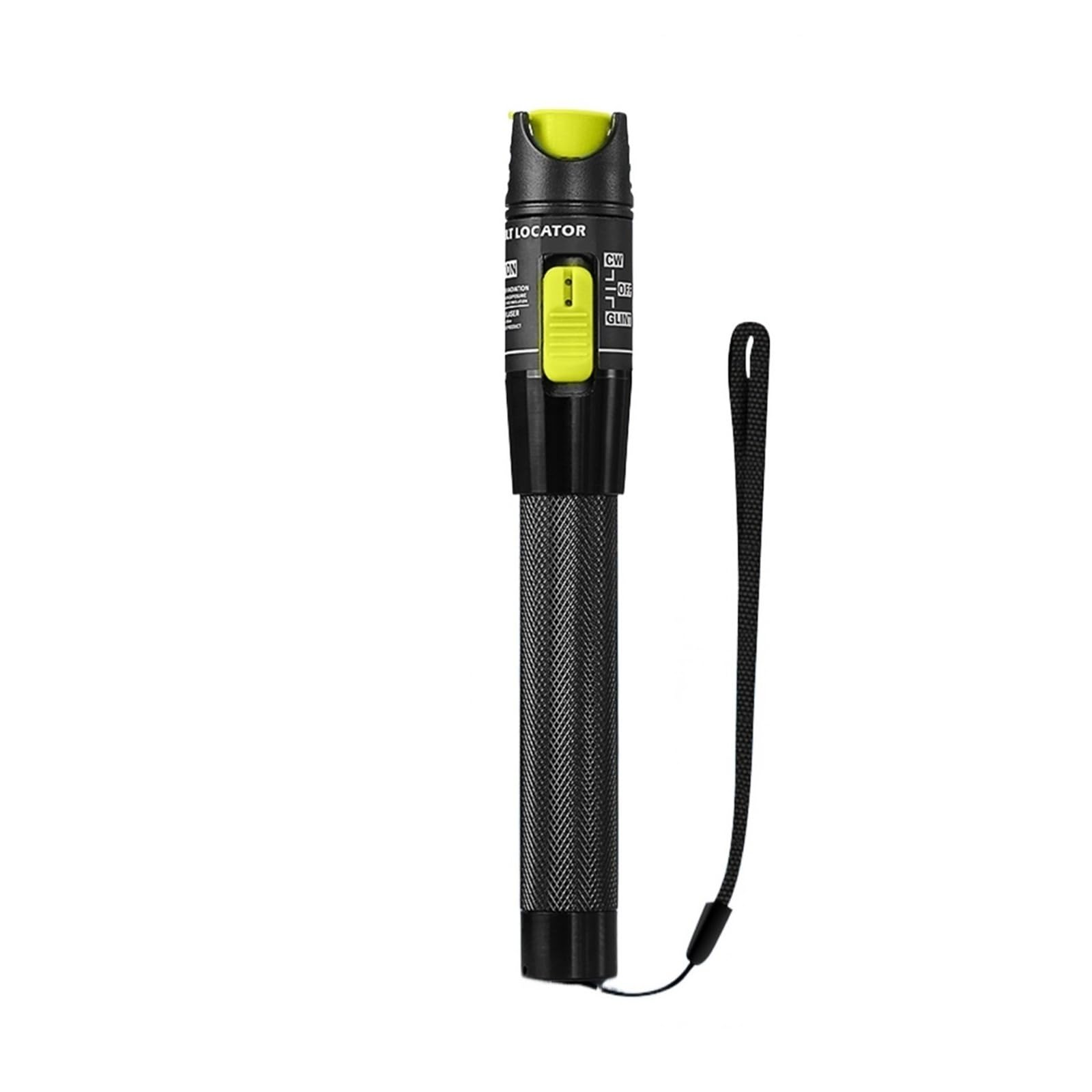 Dikkac 50Mw Vfl Fiber Optic Cable Tester, Aua-Y510a Optical Power Meter(Opm -50 ~+26Dbm)&Visual Fault Locator(50/1/10/20/30Mw Vfl)，Ftth Fiber Tester Tool Kit (Optional)(50Mw Vfl)