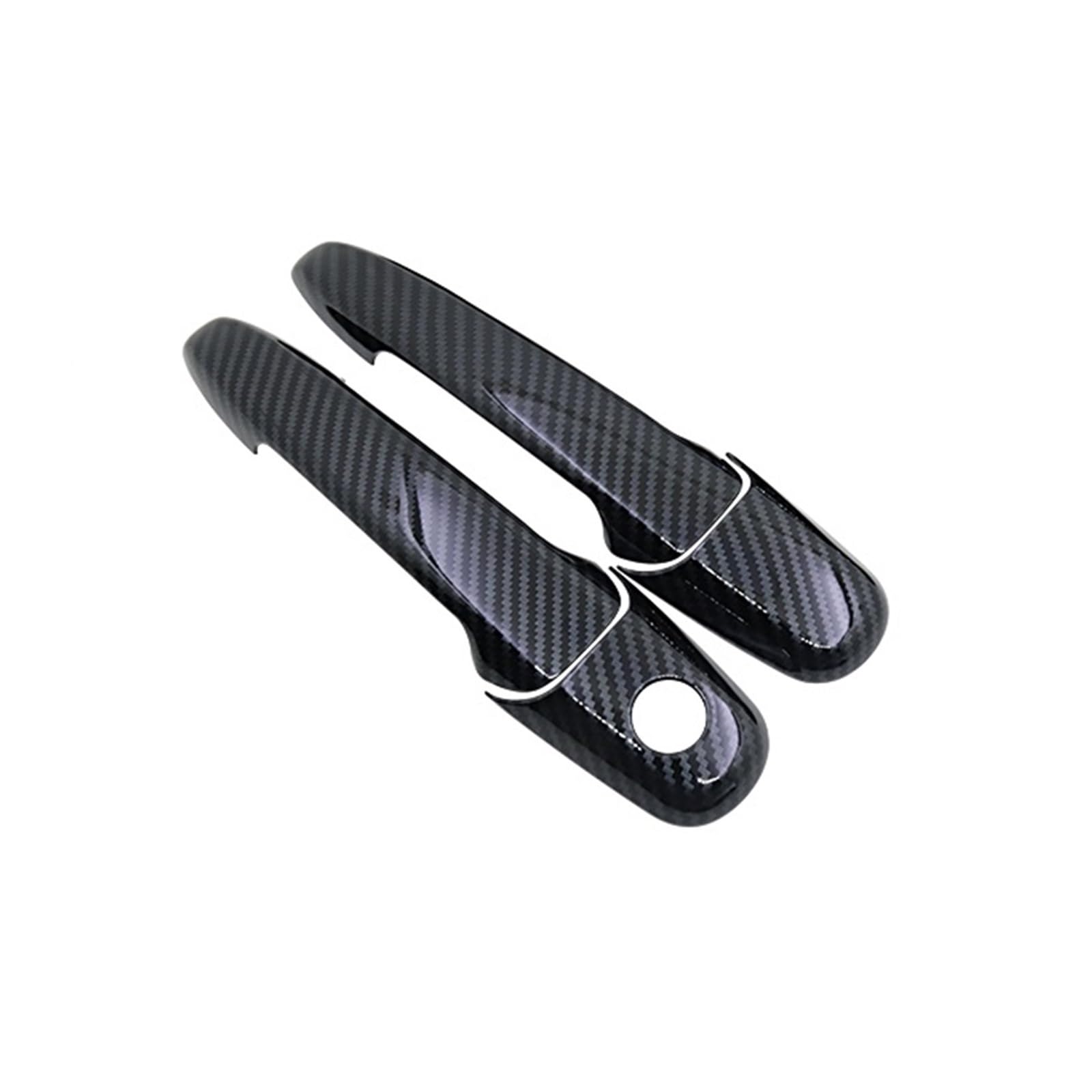 Drezzo Handle 2 Door 1 Car Exterior Door Handle Door Handle Cover For Ford For Mustang For Shelby Gt Gt500 2005-2014(Handle 2 Door 1)