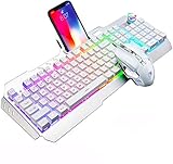 teclado y mouse gamer razer V1 atado con alambre LED retroiluminado USB juego ergonómico teclado + 3200 ratón óptico + mouse pad juegos, es exclusivo de refrigeración v1 cable de juego de teclado para ofrecer el ambiente de juego más cómodo.