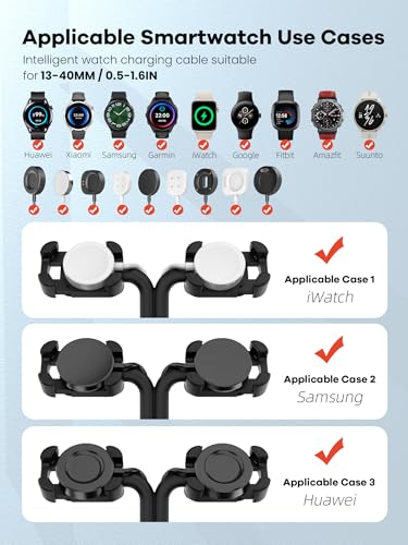 Base de carga universal dual A22S para relojes inteligentes Samsung y Google 3