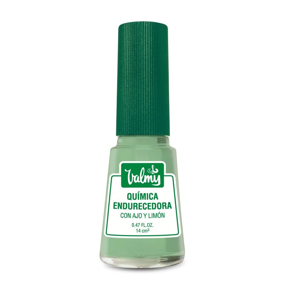 Valmy Lemon & Garlic Quimica Endurecedora - Nail Hardener and Whitening Polish Treatment (1 Unit)