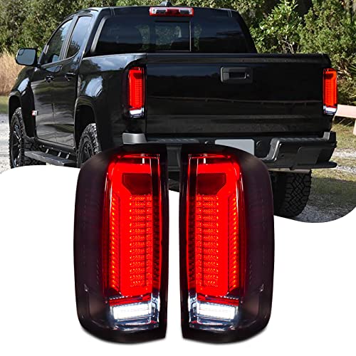 DOOD LED Tail Lights for Chevy Colorado/GMC Canyon 2015-2021 Chevrolet Colorado Rear Tail Light Running light Reverse lights Brake lights taillight Assembly