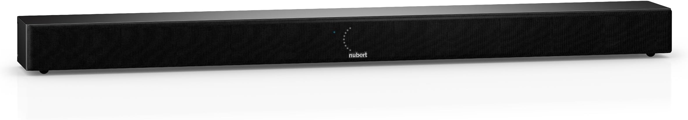 Nubert nuPro AS-2500 | Schwarze kompakte Soundbar mit Dolby Audio, DTS und Bluetooth | Aktiver TV-Lautsprecher für Spitzenklang | Geeignet für Wandmontage | Stereoton in 3-Wege-Technik