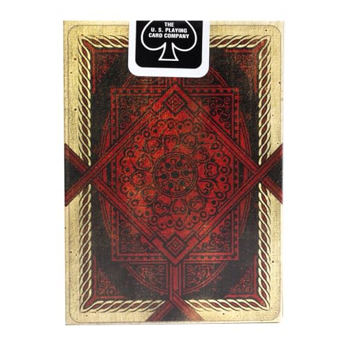 Fournier 1040828 Bicycle Vintage Kartenspiel für Sammler, Schwarz und Rot – Bild 5