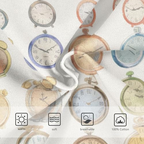 KLL Clock Gray Toddler Boys' Cotton Training Underwear Cute Children Panties3