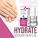 Nail Tek Hydrate 3, Moisturizing Strengthener For Hard And Brittle Nails, Conditions, Fortifies, Hydrates, and Protect Nails, On-The-Go Daily Nail Treatment, 0.5 Oz,1-pack