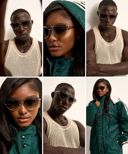 Blackburn Italian-Crafted, Trendy Oversized Cat Eye Sunglasses for Women & Men - Fashionable Sun Glasses UV400 Protection4