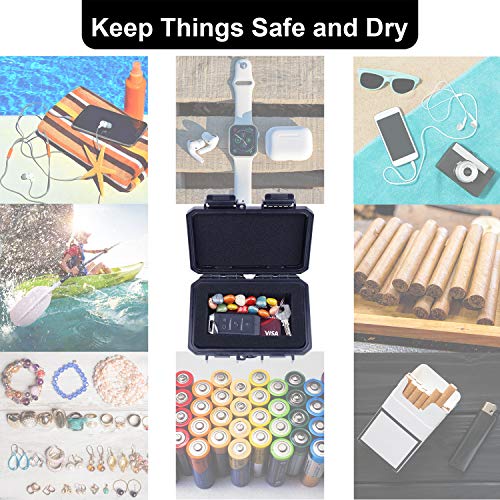 Lykus HC-1410 waterbestendige mini-koffer, droogbox met aanpasbaar schuim, binnenafmeting 14 x 9 x 3,8 cm - Image 7