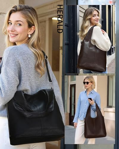 Bolsa Hobo Slouchy para Mujer con Asa y Correa Ajustable miniatura 2