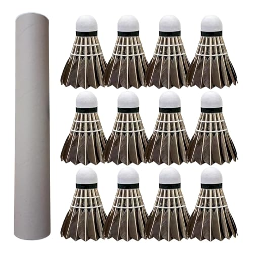 COOLHOOD Badminton Set Professional Duck Badminton Shuttlecocks Badminton Set with Durability Stability and Balances