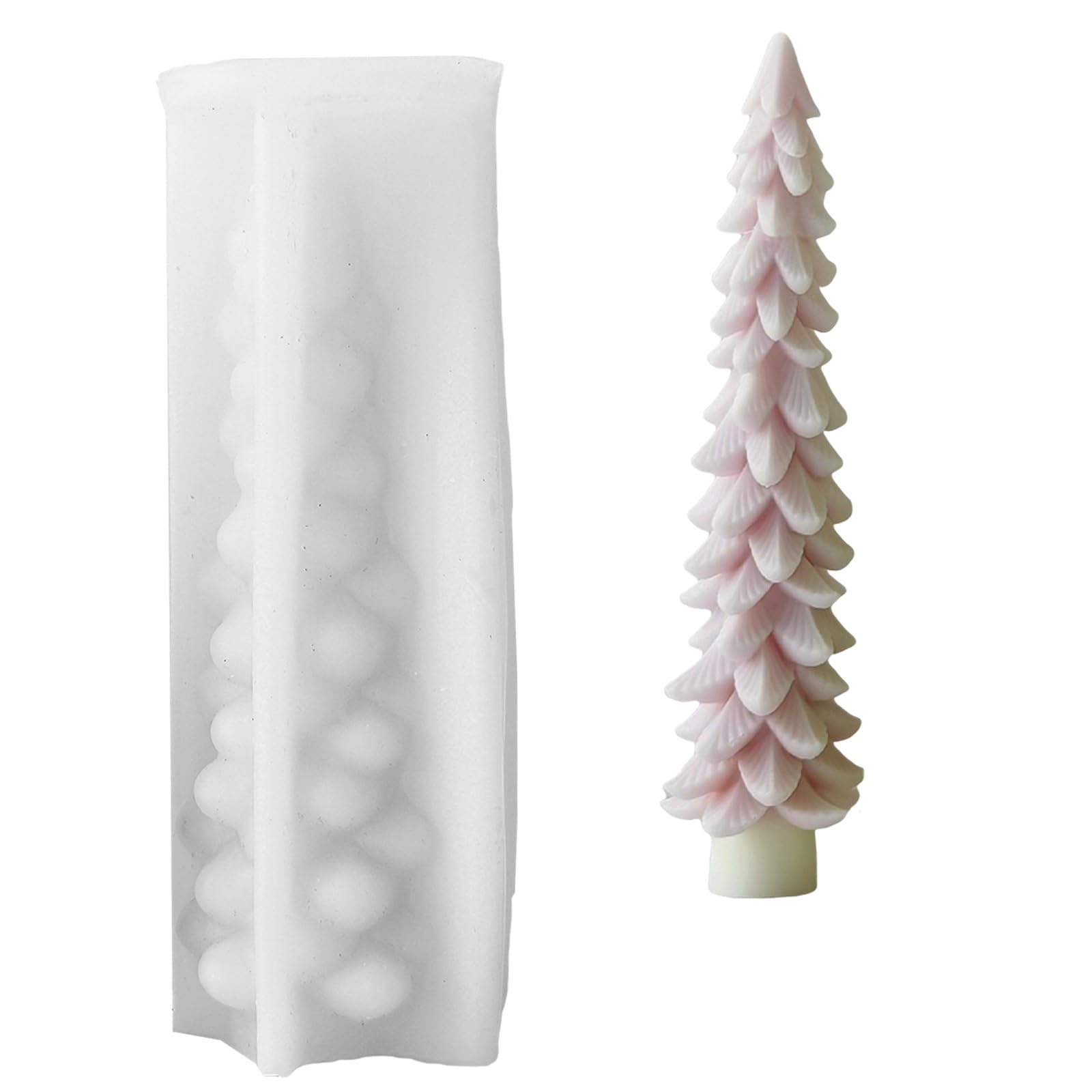 Moules en silicone pour sapin de Noël et fabrication de savon artisanal