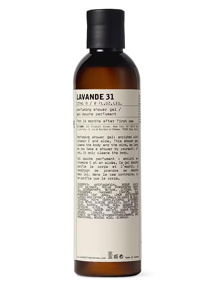 Amazon.com : Le Labo Shower Gel Lavande 31 - Size 237mL / 8 Oz