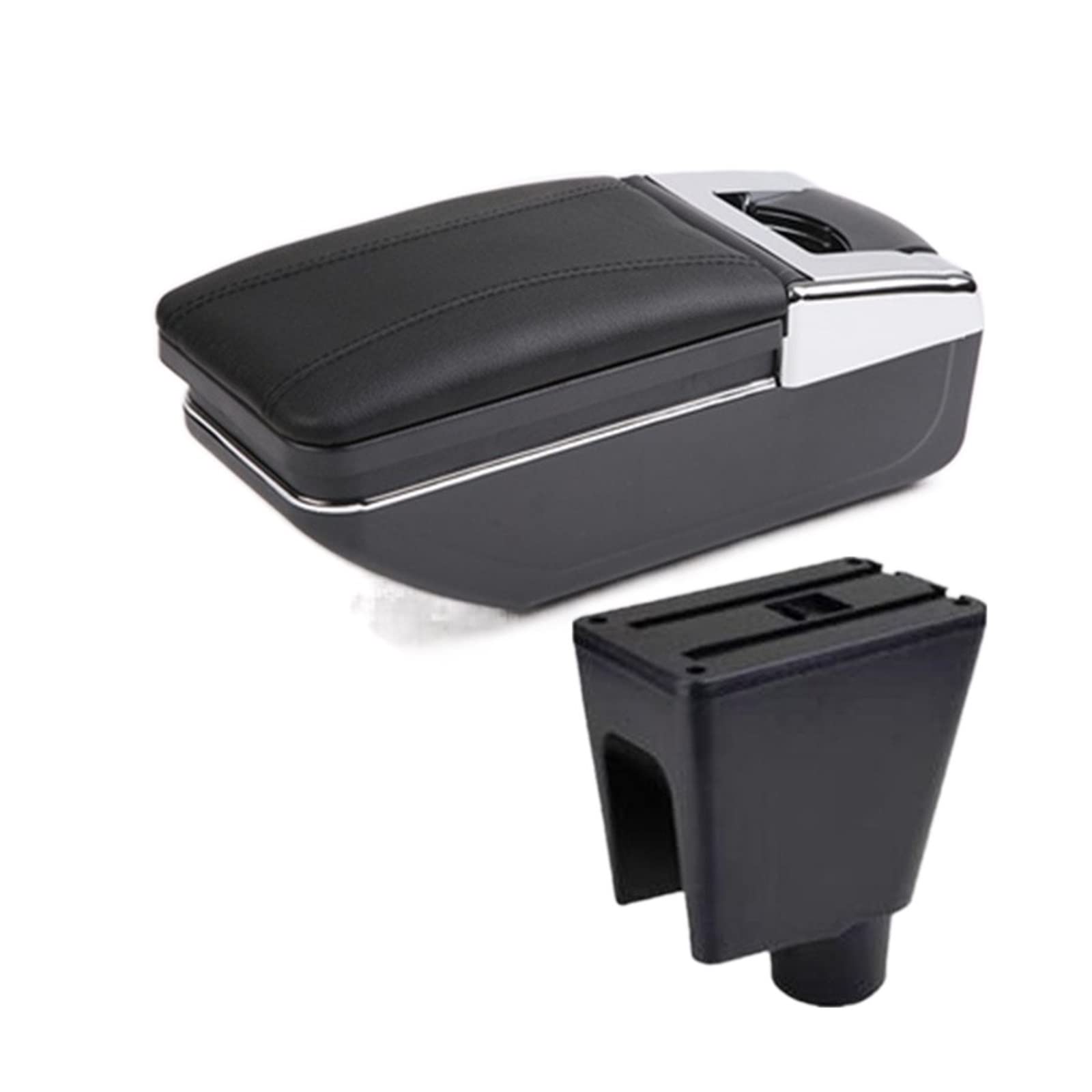 Baiqimv For Chevrolet For Spark III 2011 2012 For Aveo T200 Car Armrest Box Accessories Interior Storage Box(A2 NO USB)