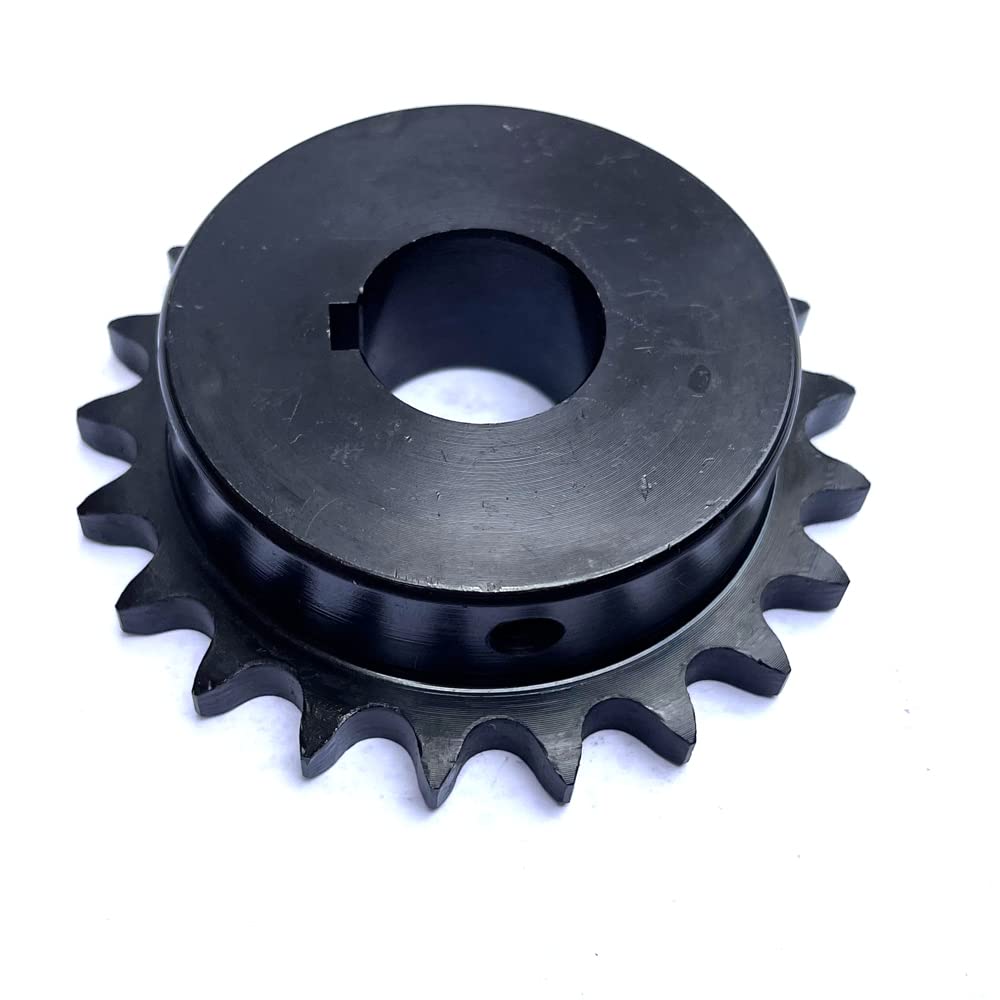 #40 Roller Chain Sprocket B Type 1" Bore Rust Prevention Hardened 21 Tooth — Amazon image 6