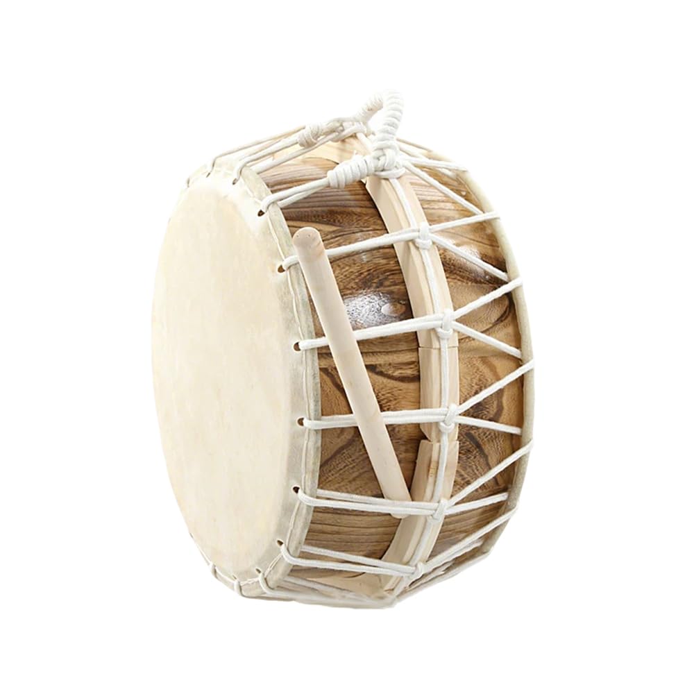Pleciony okrągły bęben, koreański ludowy instrument muzyczny, bębny rolnicze, w tym podudzia