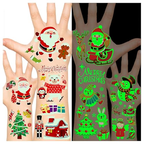 100+ Stück Adventskalender Füllung Tattoo,Kleinigkeiten für...