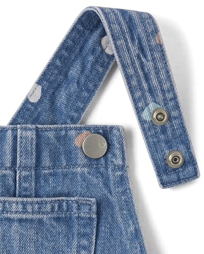 The Children's Place baby-girls And Toddler Girls Denim Shortalls2