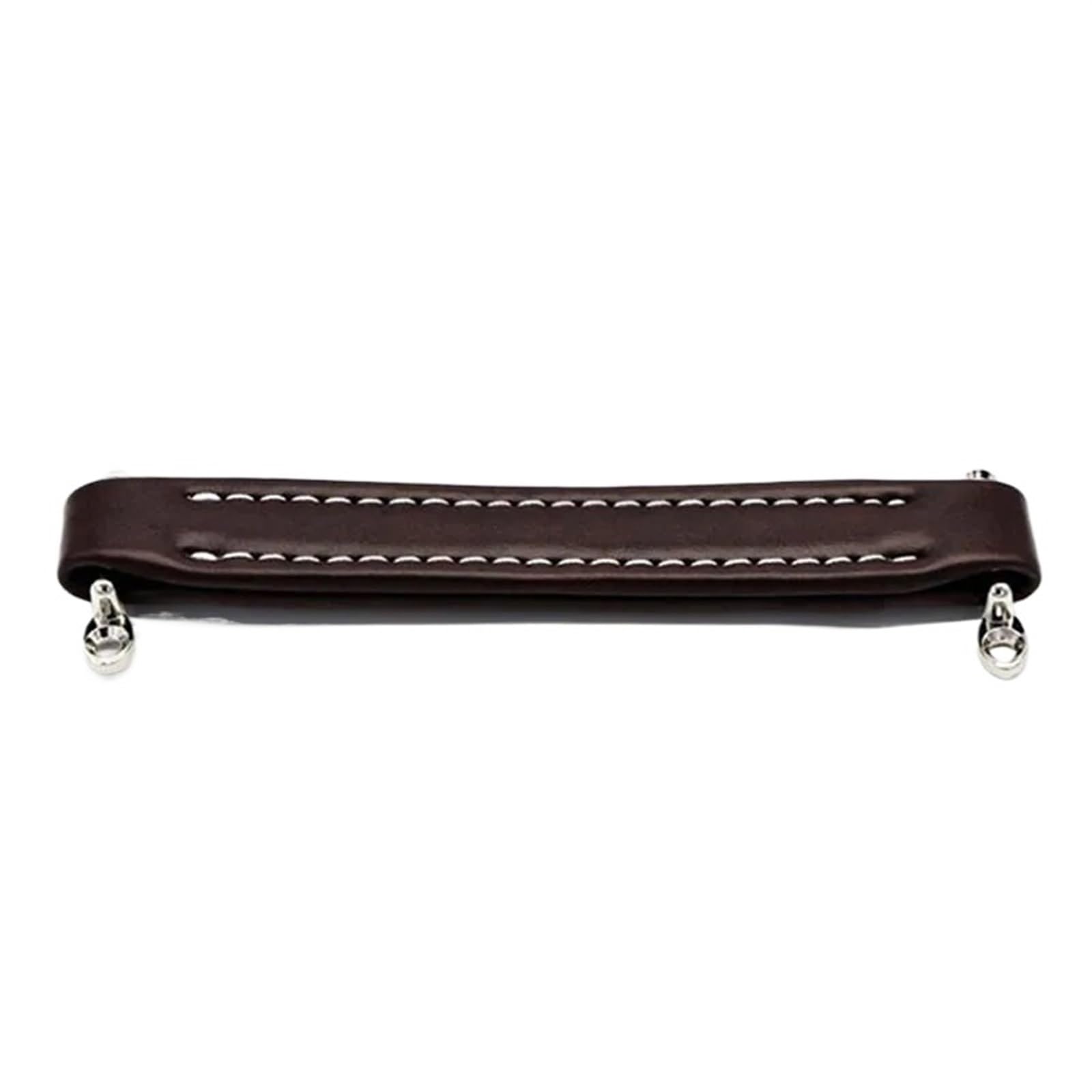 Cqahdsevf Coffee Leather Drawer Pulls, Leather Furniture Handles Drawer Pulls Suitcase Cabinet Knobs Multicolor(Coffee)