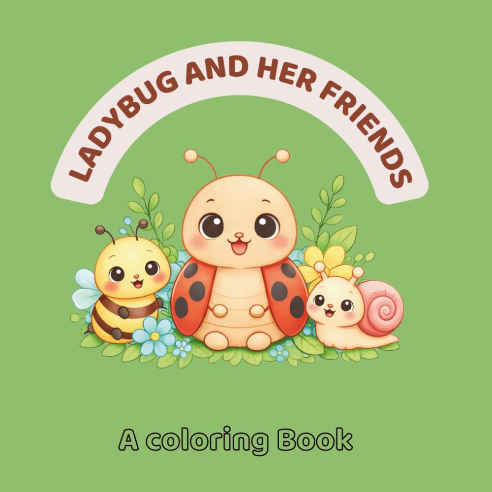Ladybug And Her Friends: A coloring Book