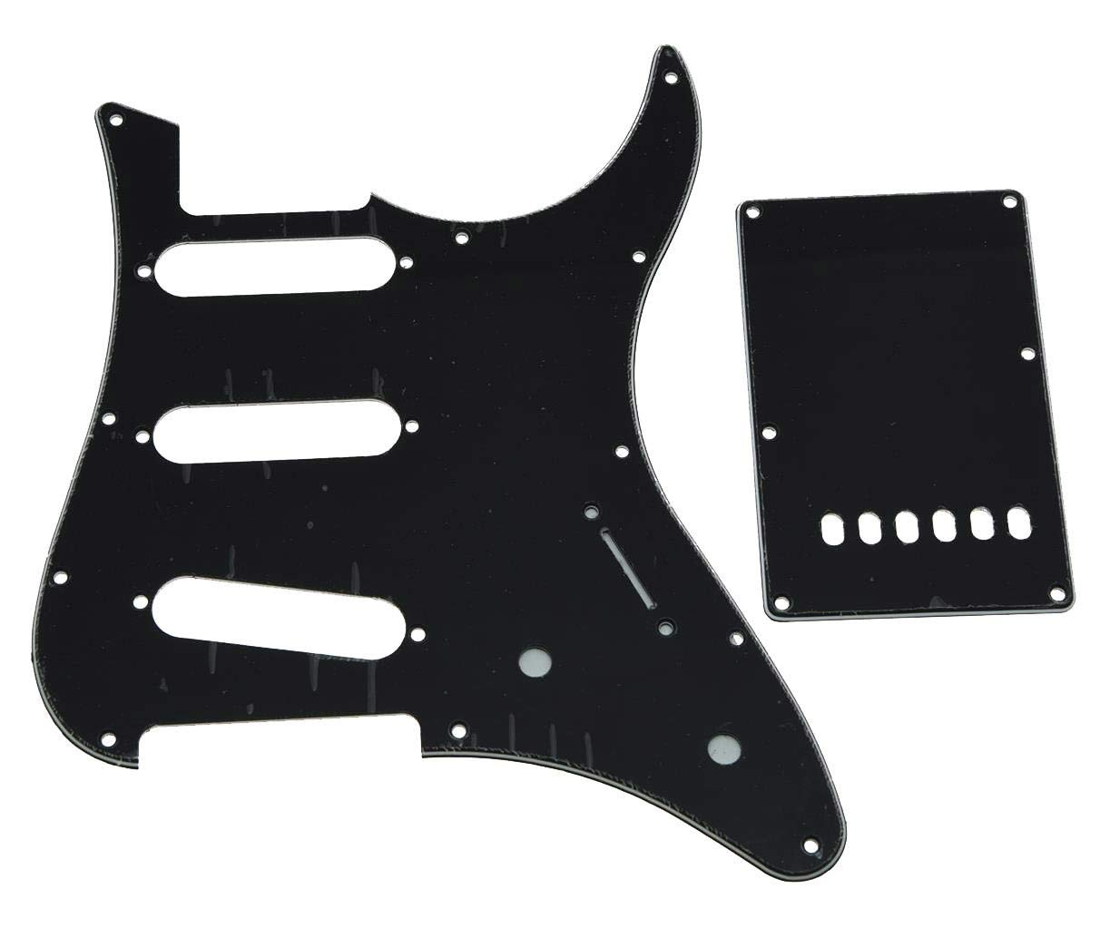 Amazon.com: KAISH Guitar SSS Pickguard and Tremolo Trem Cover Back