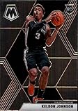 2019-20 Panini Mosaic #238 Keldon Johnson RC Rookie San Antonio Spurs NBA Basketball Trading Card