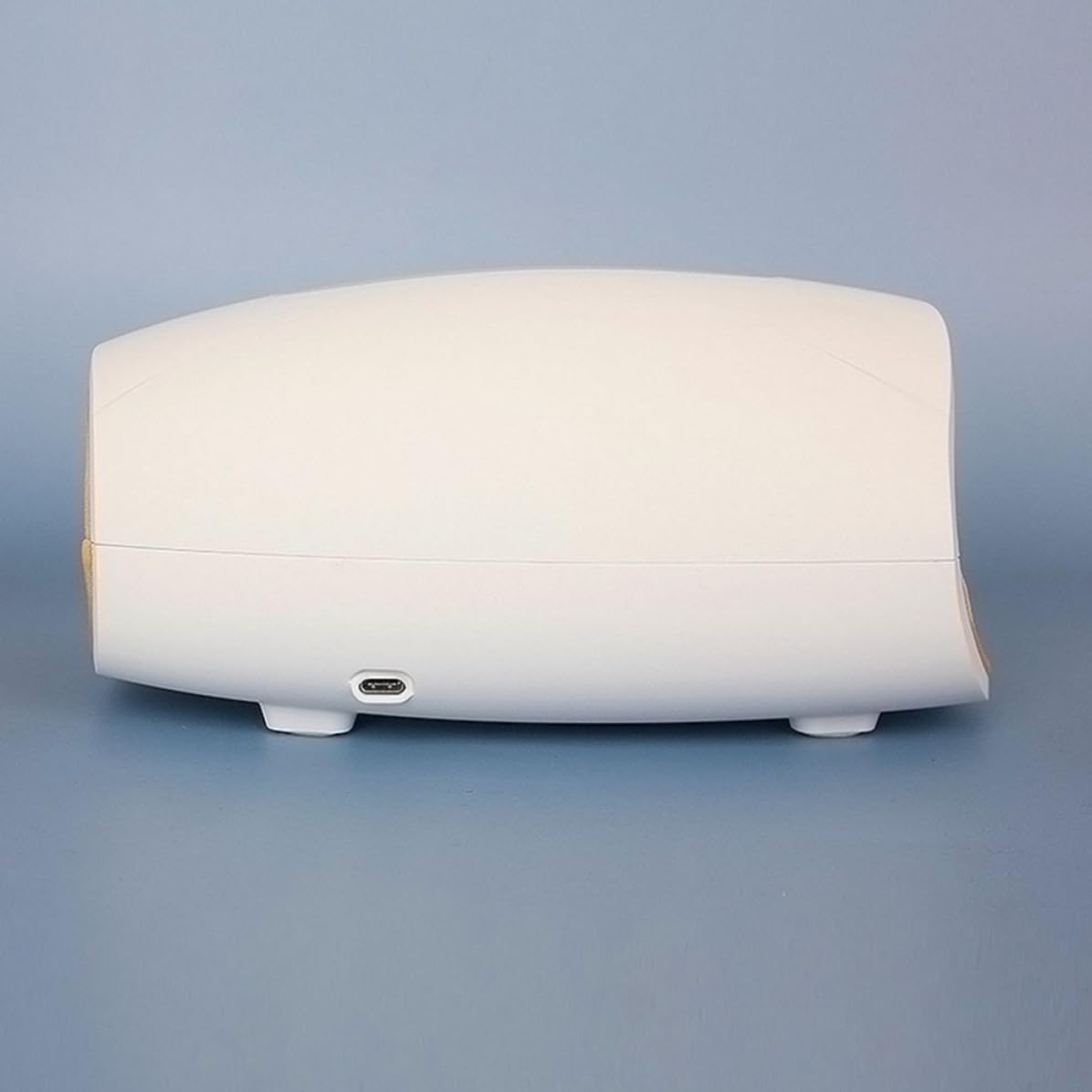 Elektrisches Handmassagegerät Tragbar Weiß 1800mah aus Abs | 8w Leistung, Leichtes Format, zur Entspannung von Fingern und Gelenken
