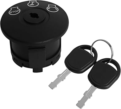 Mower Ignition Switch 3 Position 925-04228 for Cub Cad et Craftsman Troy Bilt MTD Riding Mower - Lawn Mower Key Switch 725-04228 Compatible with Cub Cad et RZT 50 Parts Mower
