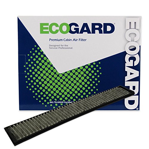 ECOGARD XC15510C Premium Cabin Air Filter with Activated Carbon Odor Eliminator Fits BMW X3 2004-2010, 325i 2001-2005, 325Ci 2001-2006, 330Ci 2001-2005, 325xi 2001-2005, 330i 2001-2005