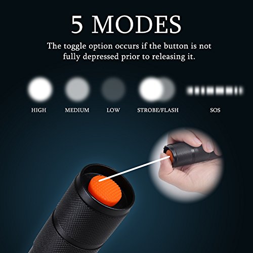 image for BESTSUN LED Tactical Flashlight, High Lumen Portable Ultra Bright Hand