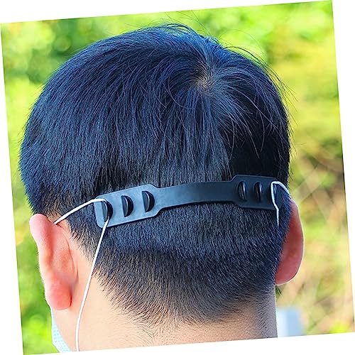 DOITOOL 12 Peças De Suprimentos De Máscara Com Fivela De Cabide Deslizante Preta Para Reduzir Antipr