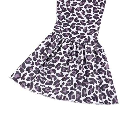 Toddler Girls Turkey Leopard Leggings Casual Stretch Printed Pants 2-8Y4