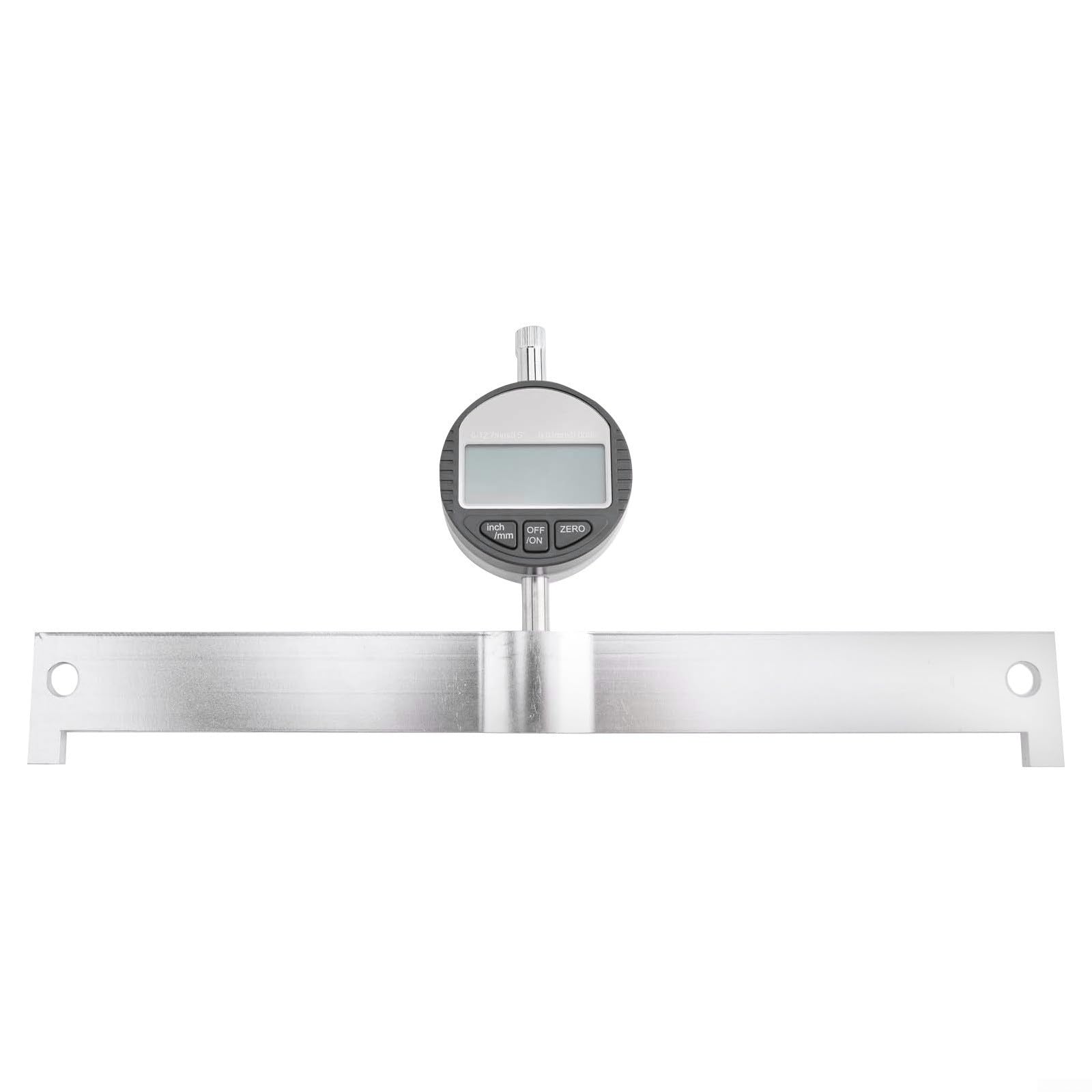 Livellamento della chitarra, set di 2 strumenti per livellamento del collo, tastiera e calibrazione, lettura accurata, costruzione in metallo, liutaio fai da te