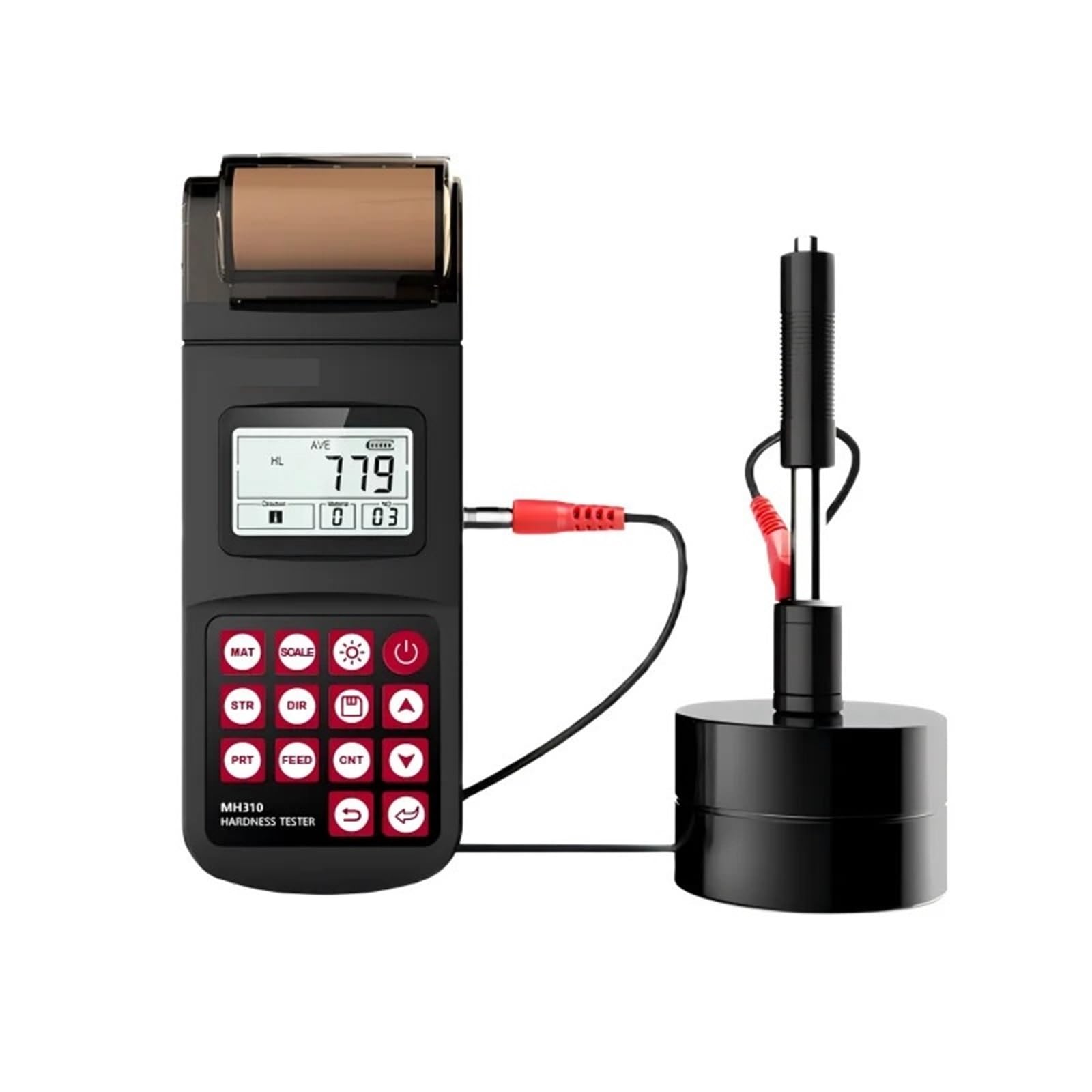 CUDTAPI Leeb Hardness Tester Portable High Precision Hardness Tester Multi Functional Digital Hardness Tester