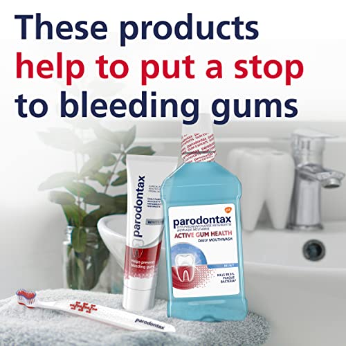 Parodontax Active Gum Repair Whitening Toothpaste - 3.4 Oz X 3, Parodontax Complete Protection Soft Toothbrush Pack - 4 Ct, Parodontax Active Gum Health Mouthwash - 16.9 Fl Oz X 3 Convenience Pack #TOP1