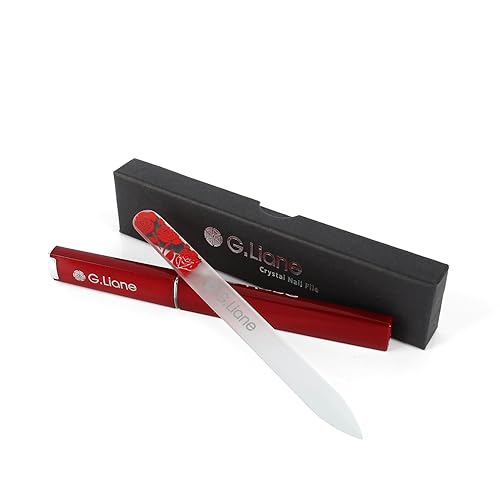 Miniatura 42 de Juego de lima de uñas de cristal, kit profesional de manicura y pedicura para uñas naturales, uñas acrílicas, geles, herramientas de manicura