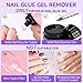Makartt Nail Glue and Remover Kit: Super Strong Solid Gel for Press on Tips, 30ml Glues Remover for Easy Polish Removal, Nails Art Supplies for Salon and Home Use