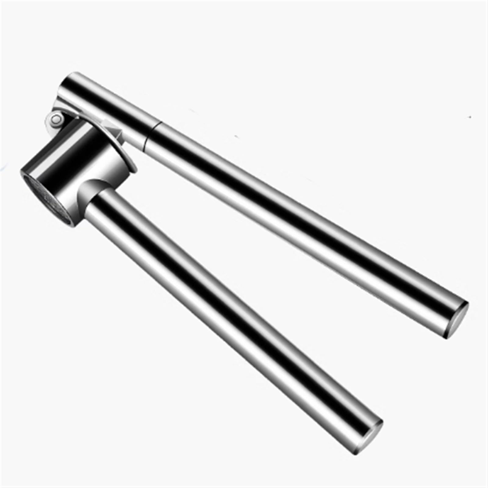Knoblauchpresse, Knoblauchpresse, rostfrei, leicht zu reinigen, ergonomischer Griff, 160° verteilt, ideal für Knoblauch und Ingwer, langlebiges Küchenwerkzeug