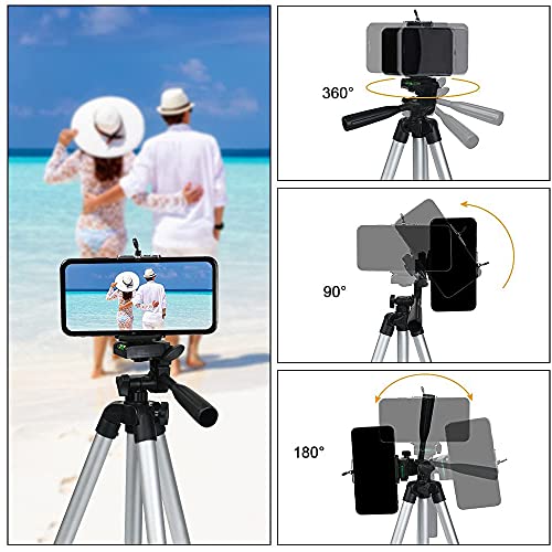 360°Stativ, Stativ Kamera, Smartphone Stativ, Handy Stativ, Tragbares Flexibles Stativ, Leichtes Stativ, für iPhone… – Bild 8