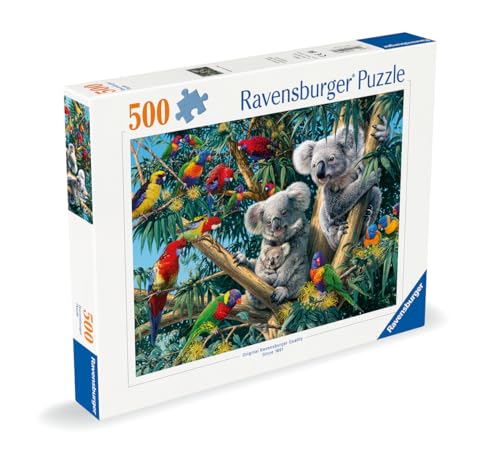 Puzzle 500 pièces Koalas dans 'arbre Ravensburger France - vue 4