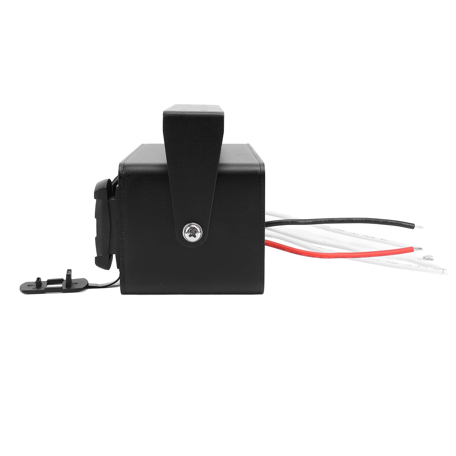 Luocute 4 Gang Przełącznik Panel z PD Type C QC3.0 Ładowarka USB, 12V, do | Waterproof Aluminum Alloy Box, 12V 24V DC, 20 Amp Switches, for Car Truck Boat RV UTV ATV