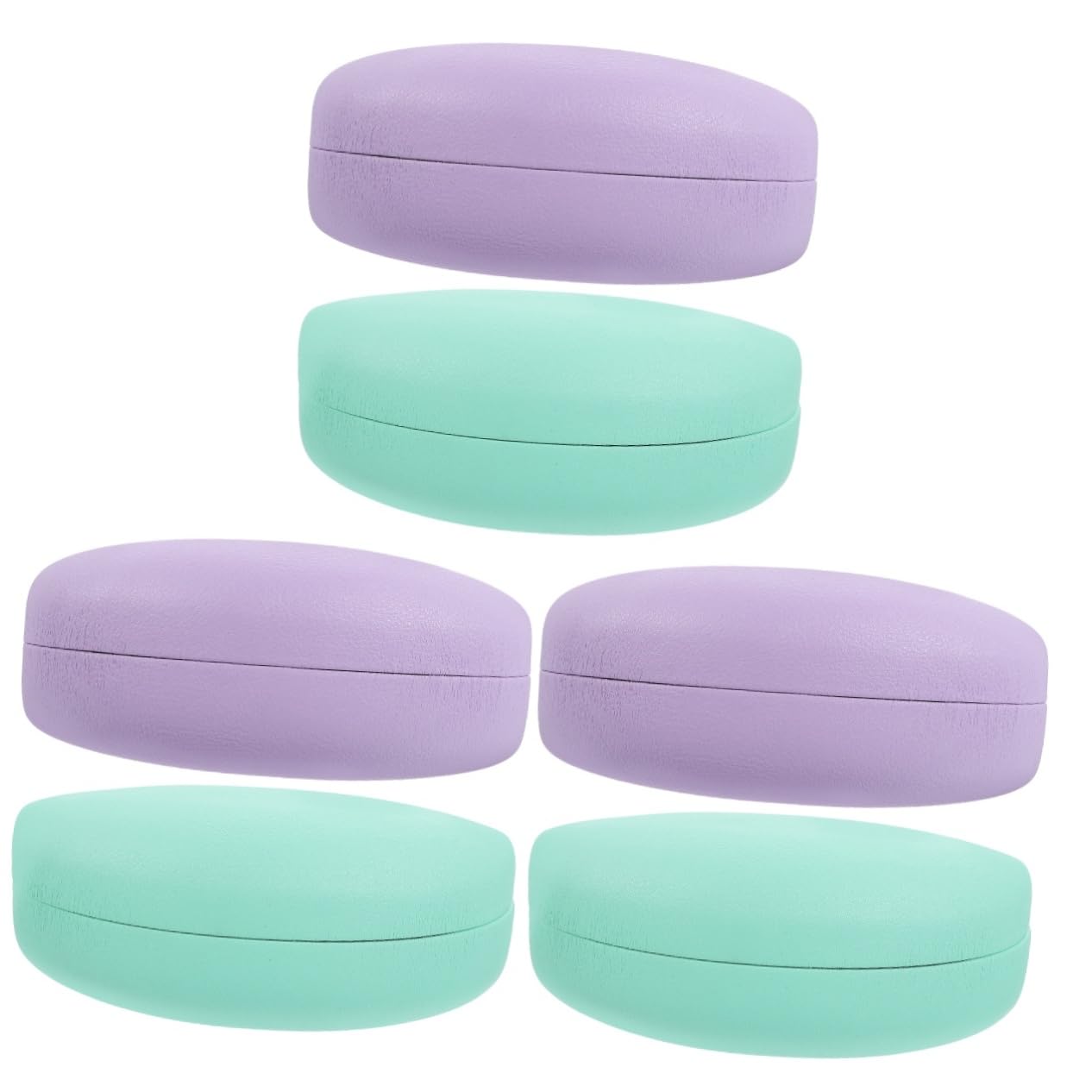 VALICLUD 8 Stk Sonnenbrillenetui Über Brille Trendige Brillenetuis Für Erwachsene Frauen Brillenetui Für Herren Brillenetuis Für Herren Fräulein Groß Pu Verpackung