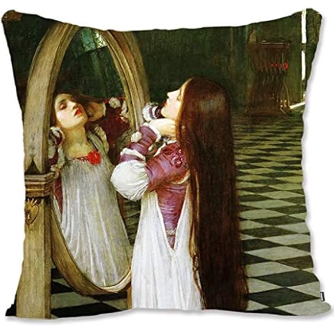 Funda de Almohada Decorativa BONNIU Terciopelo Humanas Art Cover