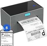 Bluetooth Thermal Shipping Label Printer,Label Printer for Shipping Packages, Wireless 4x6 Shipping Label Printer Support Android, iPhone and Windows,Used for Amazon, Ebay, Shopify, Etsy, USPS