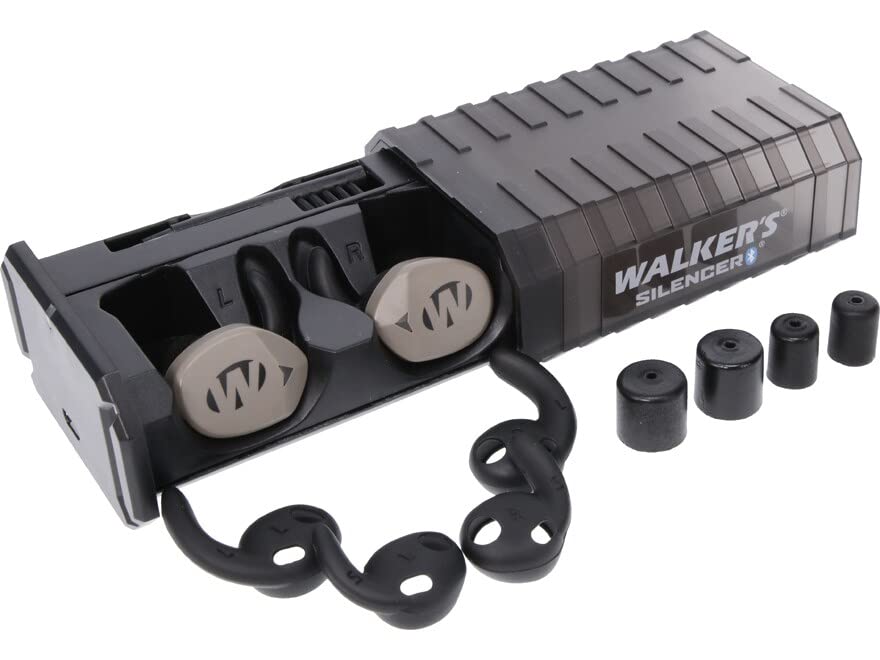 Amazon.com: Walker's Silencer 2.0 FDE Bluetooth Rechargeable