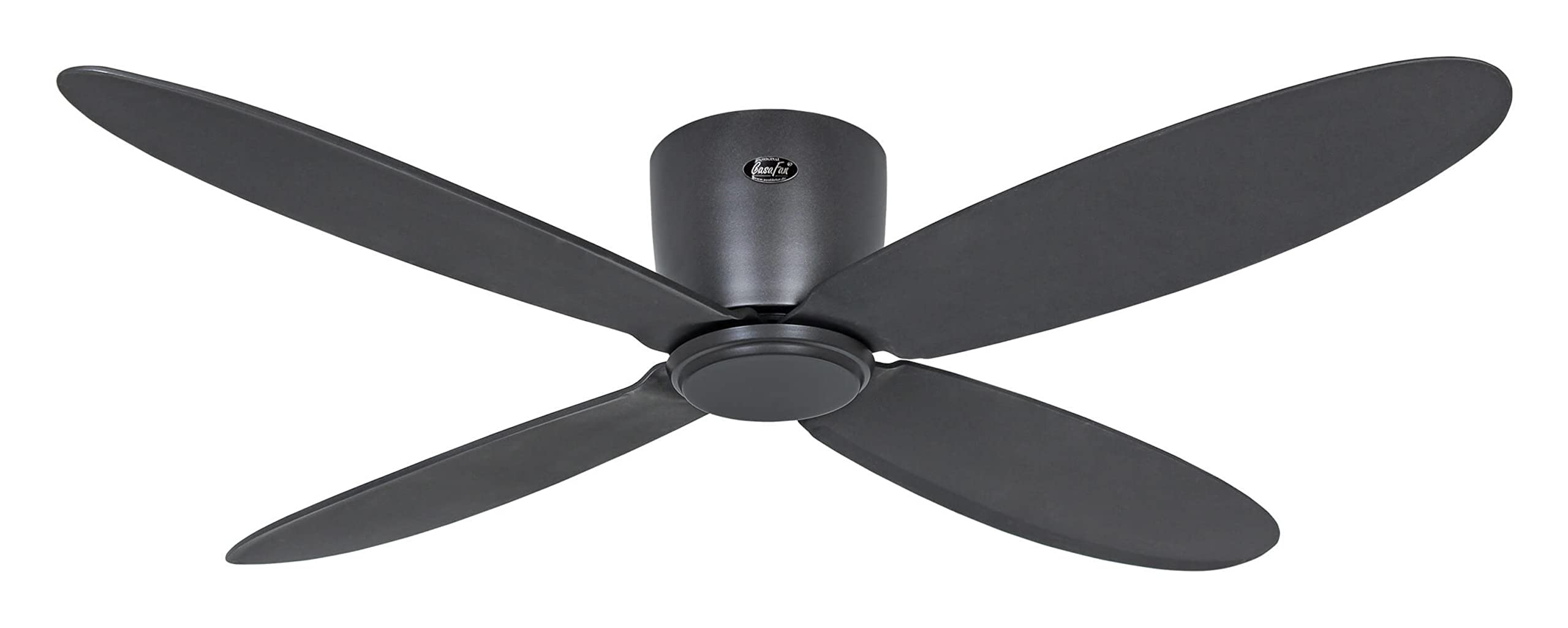 Ventilateur de plafond CasaFan grand salon ECO PLANO II 132 cm pour des nuits fraîches
