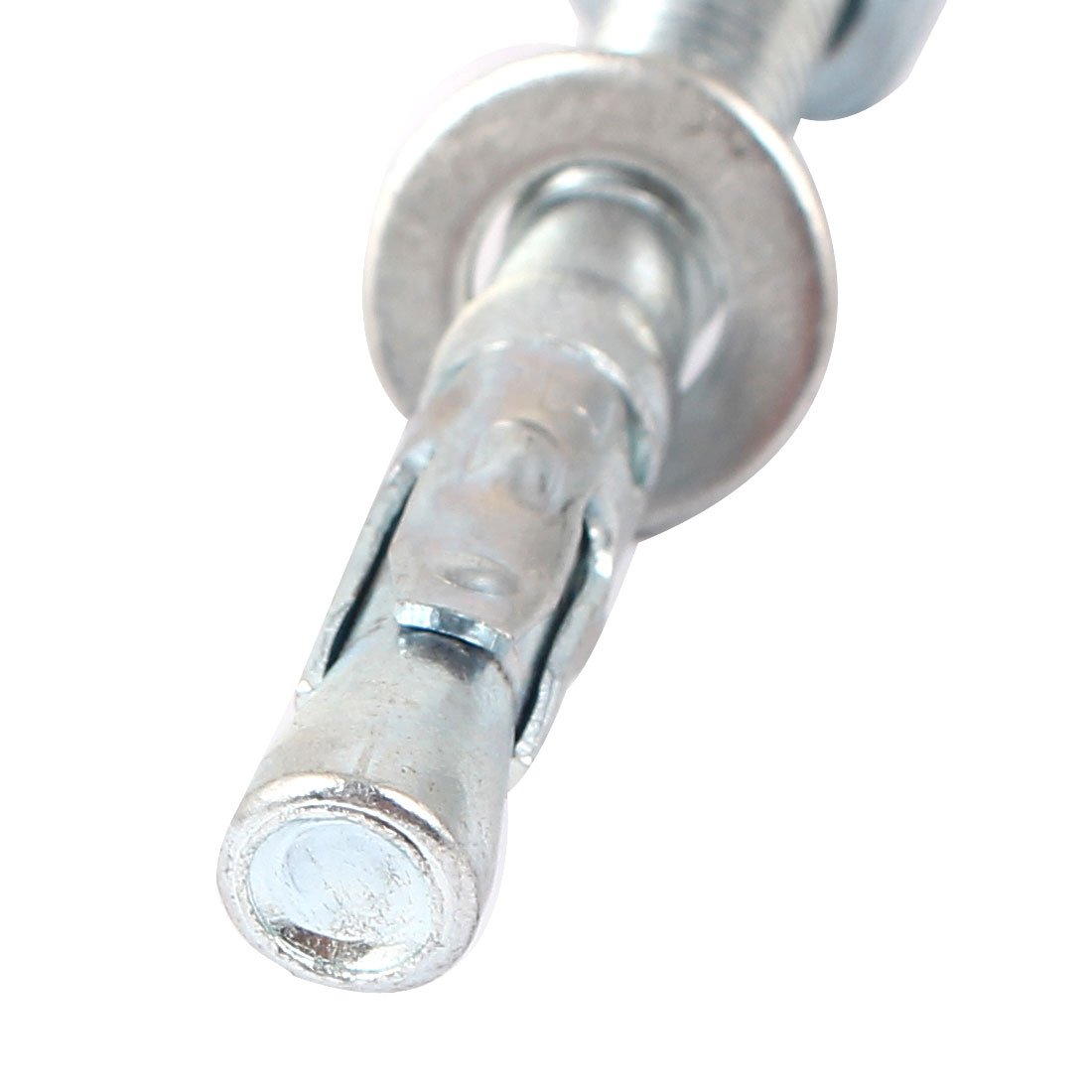 Aexit Blue Zinc Anchors Plated Screw Type Car Repair Expansion Bolt Stud Anchors M8x80mm 6pcs